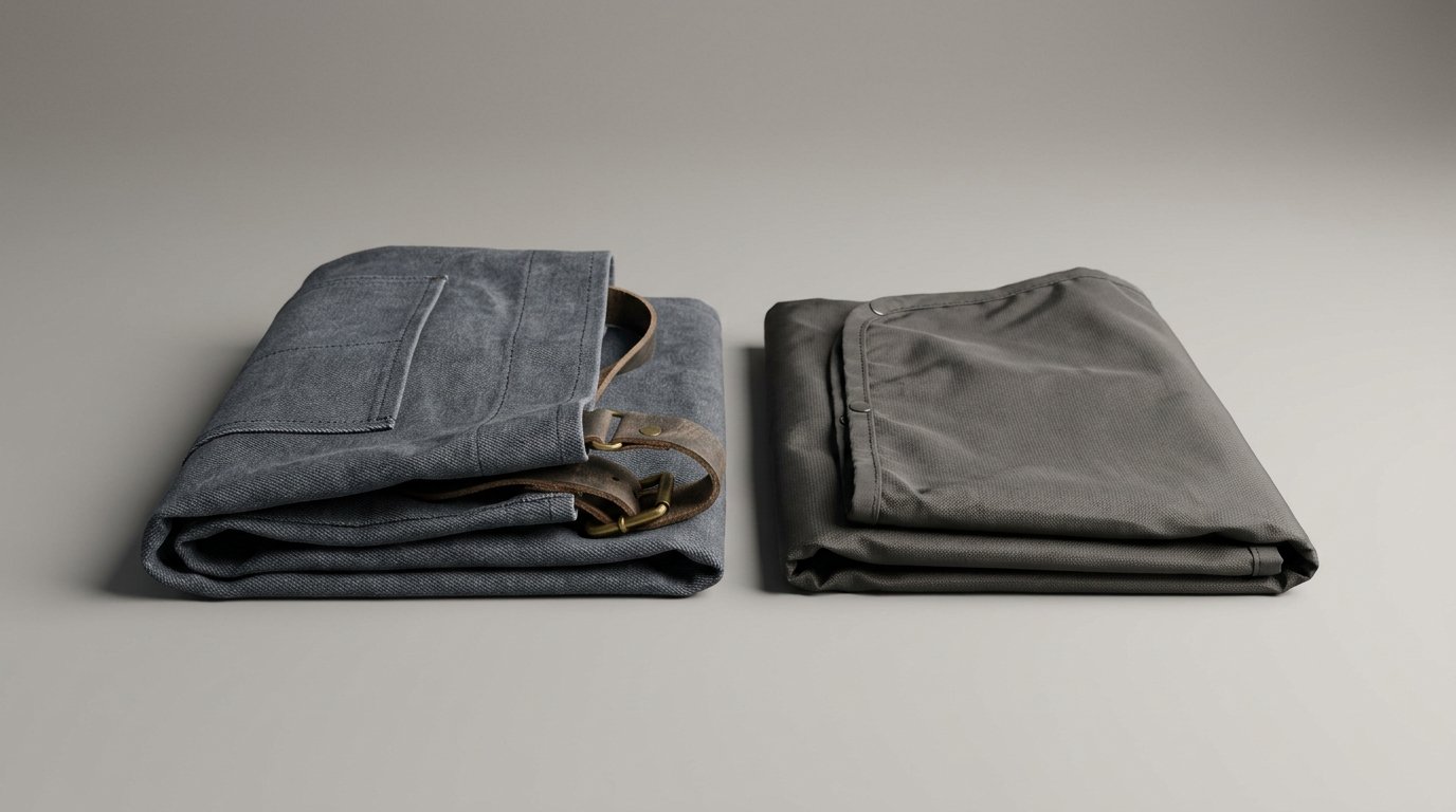 Aprons that stay put through fades